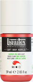 Liquitex Professional Soft Body Acrylic Paint, 59ml (2-oz) Bottle, Cadmium-Free Red Light...