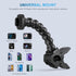 Jaws Flex Clamp Mount with Adjustable Gooseneck for Smartphone, GoPro Hero 12 11, 10, 9, 8, 7, 6, 5, 4, Session 3+, 3, 2, 1 Max, Hero (2018) Fusio...