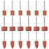 Diamond Burr Bits 18pcs Various Shapes Industry Tool Corundum Stone Carving Set Metal Carving 1/8'' Mounted Grinding Bits Craft Carving...