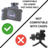 Cold Shoe Mount Replacement for DJI Mic, 3D Printed, Fits Camera Hot Shoe Mounted (3 Pack), Black, BCDM1M...