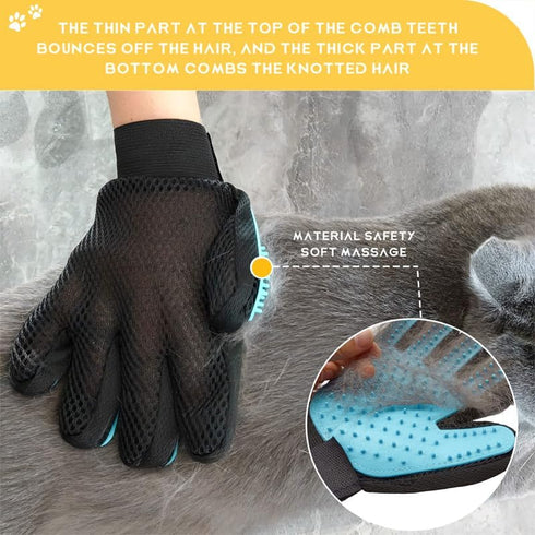 Pro Pet Hair Remover - Lint Roller Fur Remover with Self-Cleaning Base, Portable Pet Hair Roller & Reusable Lint Scraper-Carpet Scraper and Pet Gr...