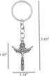 PHAETON 20PCS Cross Keychain Cross Key Chain Cross Keyring Gifts Car Key Chain Ring Holder Souvenir For Gift Jesus Key Rings Religious Favors...