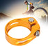 Bike Seats Post Clamp, Quick Release Ultra Light Aluminum Alloy 34.9mm Rust Proof Bike Seatpost Clamp for Most Bikes(Gold)...