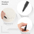 72 Pcs 4'' Mini Pens Bulk, Small Retractable Ballpoint Pens, 0.7 mm Fine Point Pens with Clip, Tiny Ink Black Pens, Smooth Writing Rollerball Pens...