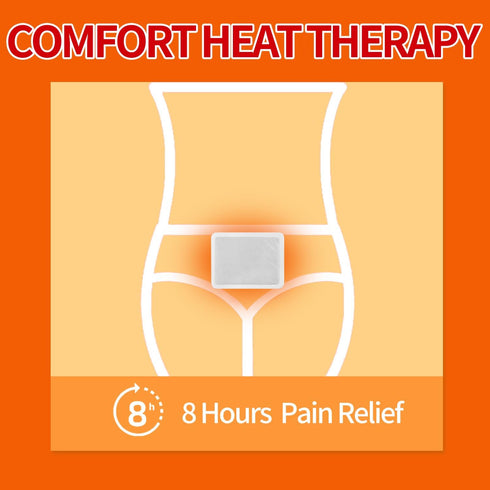 Heat Patches for Menstrual Cramp Relief, Adhesive Heating Patches for Period Cramps, Portable Instant Hot Packs, Travel Size Heat Pads on Cruise- ...