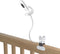 Screwless Baby Monitor Mount for HelloBaby Baby Monitor HB50(15.7in Gooseneck Clip)...
