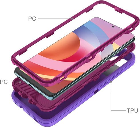 Galaxy A52 5G Case for Samsung Galaxy A52 5G Case Military Drop Shockproof Armor Heavy Duty Rugged 3 in 1 Protection Cover for Galaxy A52 5G Phone...