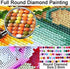 NIUNIU ART Adult DIY 5D Diamond Painting by Number Kits Boxer Dog Round Full Drill Embroidery Cross Stitch Arts Craft Canvas Supply for Home Wall ...