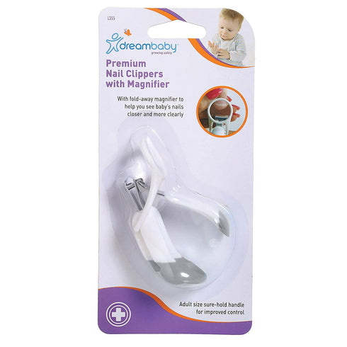 Dreambaby Deluxe Nail Clippers with Magnifying Glass...