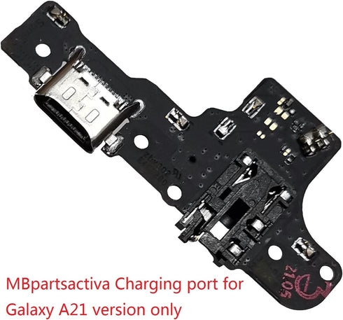 A21 Charger Dock Charging Port Flex Cable Connector Replacement for Samsung Galaxy A21 SM-A215 A21 SM-A217 6.5 Inch...