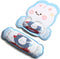 Mouse Pad with Wrist Rest Kawaii Rabbit Keyboard Wrist Rest, Ergonomic Mouse Pad with Wrist Support, Wrist Rest for Computer Keyboard Cute Desk Ac...