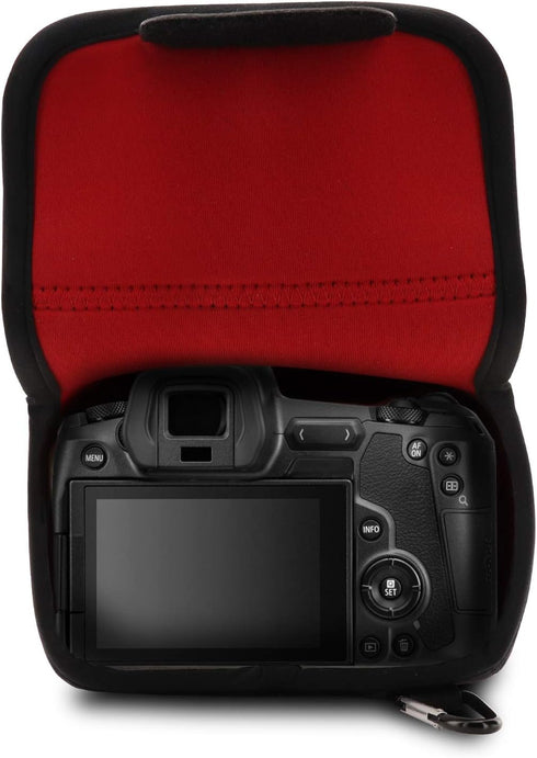 MegaGear MG1556 Ultra Light Neoprene Camera Case Compatible with Canon EOS Ra, RP, R (24-105mm) - Black, One Size...