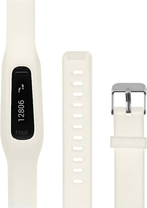 Buckle Bracelet for Fitbit One, Replacement Silicone Band with Chrome Watch Clasp and Fastener Buckle for Fitbit One...