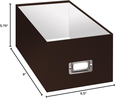 Pioneer BCD-1S CD/DVD Storage Box, Dark Brown...