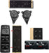 Car Interior Button Stickers Kit Steering Wheel Door Lock Window Switch Button Repair Decals Fit for 2008-2014 Mercedes Benz W204 C250 C350 E-Clas...