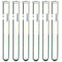 6 Pack - 20x150mm Pyrex Glass Test Tubes with Rim and Marking Spot...