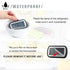 Refrigerator Thermometer Digital Fridge Thermometer for Freezer with Magnetic Back Large LCD, No Frills Easy to Read (Black)......