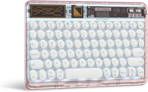 OMOTON Multi-Device Bluetooth Keyboard for iPad, iPhone and Other Bluetooth Enabled Devices, Including iOS, Android, Windows, Easy-Switch up to 3 ...