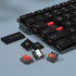 Official Store Low Profile Switch 1350 Chocolate Kailh Mechanical Keyboard Switch RGB SMD Clicky (10, Choc White)...