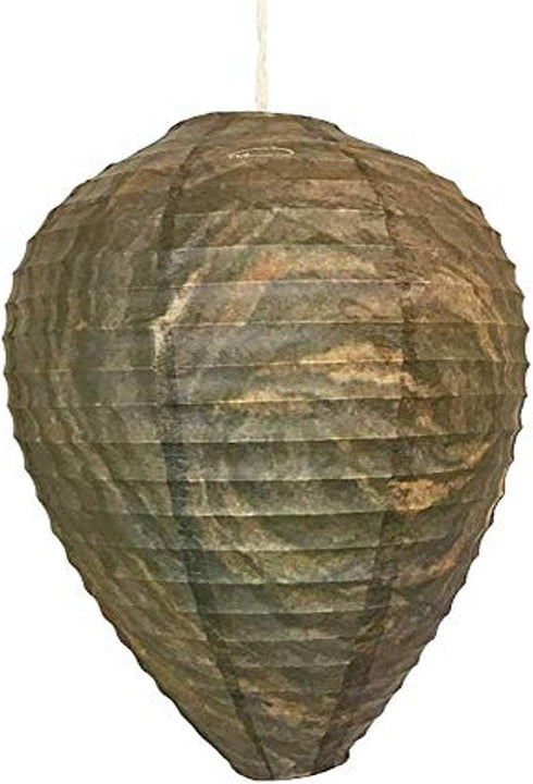 Wasp Nest Decoy - 3 Pack- Eco Friendly Hanging Wasp Repellent...