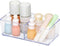 carrotez Makeup Organizer, Drawer Organizer, 2 Compartment Clear Plastic Organizer for Makeup, Bathroom, Desk, Vanity, Office...