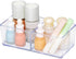 carrotez Makeup Organizer, Drawer Organizer, 2 Compartment Clear Plastic Organizer for Makeup, Bathroom, Desk, Vanity, Office...