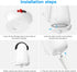 Baby Monitor Mount for VAVA Baby Monitor and Hipp Baby Monitor(1 Pack)...