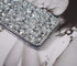 Compatible with iPhone 11 Bling Glitter Case,Luxury Shiny Diamond Crystal Rhinestone Sparkly Jewelled Gemstone 3D Handmade Clear Cover Case for iP...