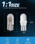 Keiurot 555 Bulb T10 194 DC AC 6V 6.3V for Pinball Led Bulbs Arcade Pinball Machine Light Bulb Lamp Warm White Nonpolarity, Pack of 10...
