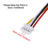 20pcs Jst 2.0 Ph 4 Pin Connector Plug, Included 10pcs Mini 4 Pin Jst Ph2.0 26AWG Female Connector Plug with 300mm Cable Wire and 10pcs Micro Jst P...