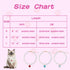 Pearl Collar for Cats Pearl Dog Collar Heart Shape Rhinestone Necklaces for Small Dogs Collar Accessories Cat Pearl Collar (Large, Violet)...