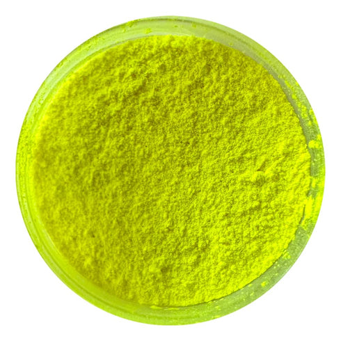 FLUORESCENT NEON LUMINOUS YELLOW Petal Dust (4 grams each container) By Oh! Sweet Art Corp...