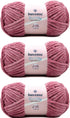 Cuddly Velvet Chenille Yarn, Super Soft Fluffy Bulky for Knitting Crocheting Blanket Amigurumi, Durable for Shedding, 100 Gram (3.53 Ounces) 109 Y...