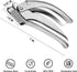 VOVOLY Premium Garlic Press Stainless Steel, No need to Peel Garlic Presser, Heavy Duty Professional Grade Double Lever-Assisted Garlic Mincer wit...