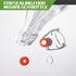 Grolsch Gaskets Silicone Seals - For Swing Top Bottles-40 Pack Combo Pack Clear, Made from Soft Silicone (Not Rubber, Better Sealing Than Rubber)...