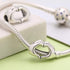 925 Sterling Silver Love Heart in Your Hands Charm for Charms Bracelets, Xmas Mother's Day Gifts Idea...