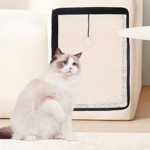 Cat Scratch Mat Natural Sisal Furniture Couch Protector Cat Scratch Pad Anti Scratching Mat Couch Guard for Cats Protecting Furniture Couch Chair ...