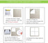 Non-Slip Vinyl Floor Sticker, Waterproof PVC Backsplash Tile Decal, Self-Adhesive Peel and Stick Wall Sticker for Home Décor (Morocco-119, 4Pcs 12...