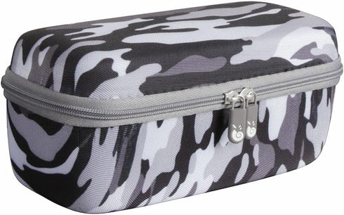 Hermitshell Hard Travel Case Fits JBL FLIP 5 / JBL FLIP 6 Waterproof Portable Bluetooth Speaker (Black Camouflage)...