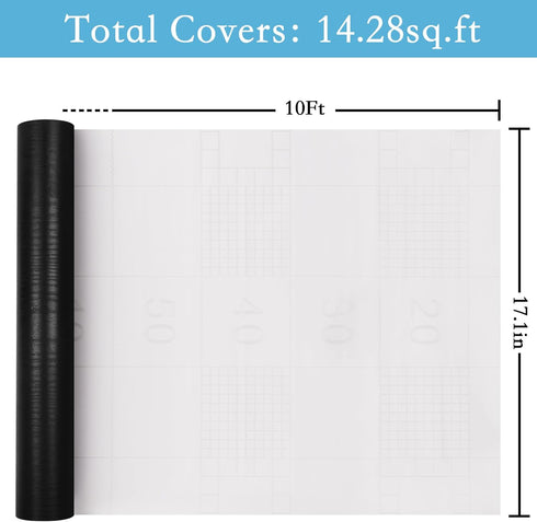 Black Wood Peel and Stick Wallpaper, Contact Paper 17.1in x 120in Self-Adhesive & Removable Waterproof Wallpaper for Countertops, Drawer Liner Cab...