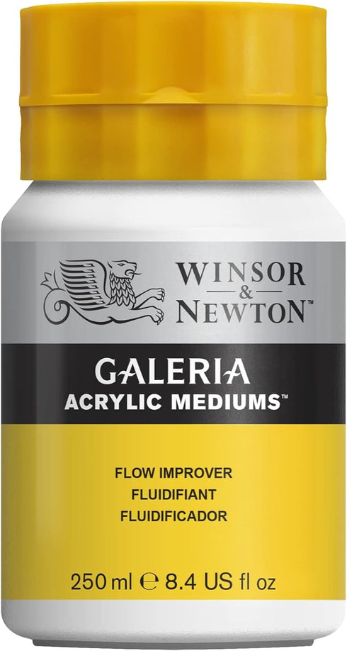 Winsor & Newton Galeria Acrylic Flow Improver, 8.4-oz (250ml) Jar...