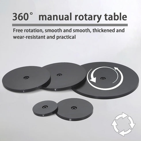 Lazy Susan Organizer 360 Degree Manual Rotary Table Lazy Sofa Storage Shelf, Mini Lazy Sofa Turntable, Ball Bearing Rotating Fridge Tray Ideal for...