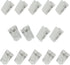 30pcs Self-Adhesive Clips, Poster Photo Paper Clips, Flag Tapestry Hangers, Double-Sided Adhesive Spring Clips, Clear...
