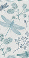 Blue Dragonfly Hand Towel Ultra Soft Luxury Towels for Bathroom 30"x15"...