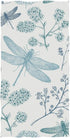 Blue Dragonfly Hand Towel Ultra Soft Luxury Towels for Bathroom 30"x15"...