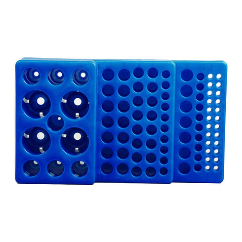 Multifunctional Tube Rack Polypropylene PCR Centrifuge Tube Holder for Almost All The Microcentrifuge Tubes of 0.2ml to 50ml Specifications...