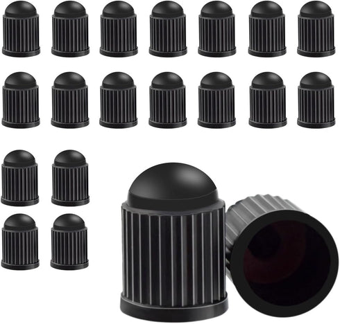 20 Pack Tire Valve Stem Caps Tire Valve Cap for Trucks Tire Air Covers Caps for Bike Universal Stem Cover for Car Wheel Air Valve Caps for Motorcy...