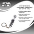 Star Wars Mini Yoda Lightsaber Flashlight - Green LED Model Replica - Attachable Keychain for Backpacks, Wallets, Phones, and Bags - Licensed Disn...