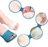 Angzhili 2 Pair Women Ladies Summer Peep Toe Socks Open Toe Socks Invisible Liner Fashion Breathable Open-Toed Liner Socks No Show with Nonslip He...