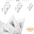 TOSSOW Pastry Bags 100 Pack Disposable Decorating Bags Thickened Piping with 3 Icing Bags Ties Fit for all Sized Tips Kit and Couplers TOSSOW Bake...